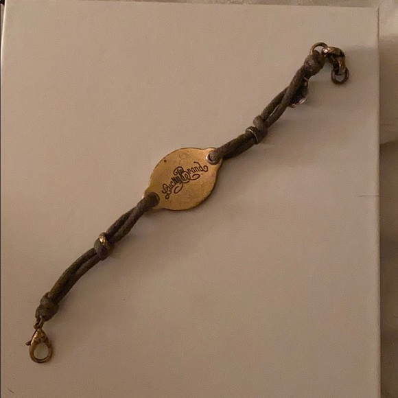 Rustic lucky clover bracelet - Picture 2 of 2